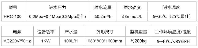 口腔专用纯水机HRC-100